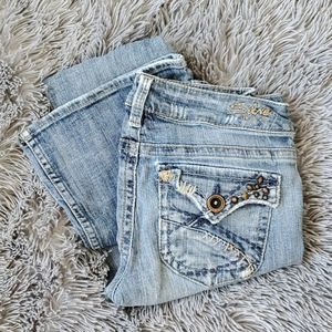 Womens silver Jean's